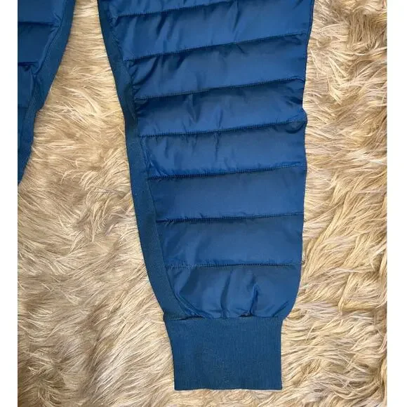 New Fabletics Aspen Puffer Jogger Blue Nova size 1X - Picture 5 of 10